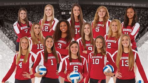 wisconsin volleyball team pictures uncensored|Wisconsin’s Championship Volleyball Team Had Their Private。